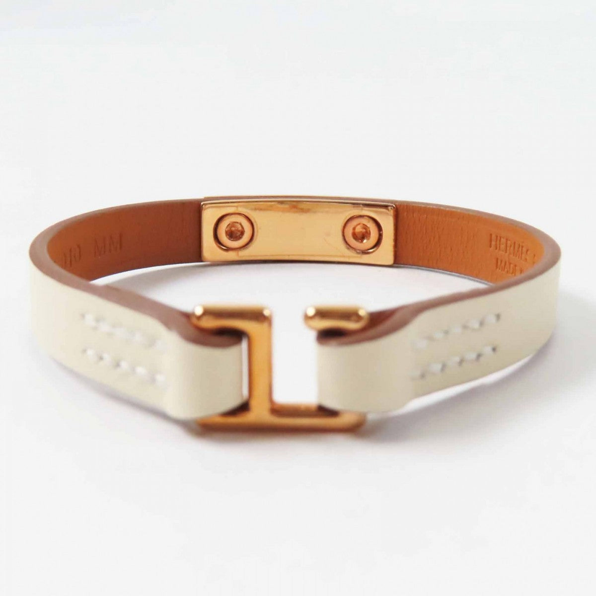 HERMES bracelet Main: Leather Kle Rivalmini Bracelet Women
