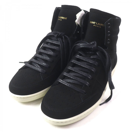 SAINT LAURENT PARIS High cut sneakers 418026 Main: Suede leather black SL/10H mens 40