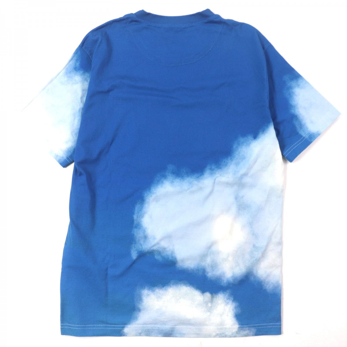 LOUIS VUITTON Short sleeve T-shirt Main: 100% cotton blue mens M