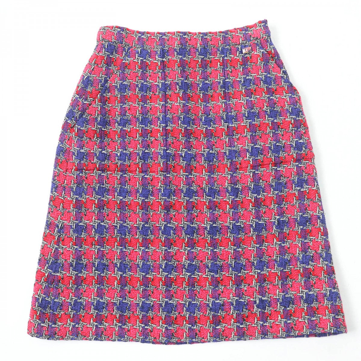 CHANEL Tight Skirt P51393V38323 Main: 75% silk, Main: 25% cotton, Lining: 100% silk multicolor Women 36