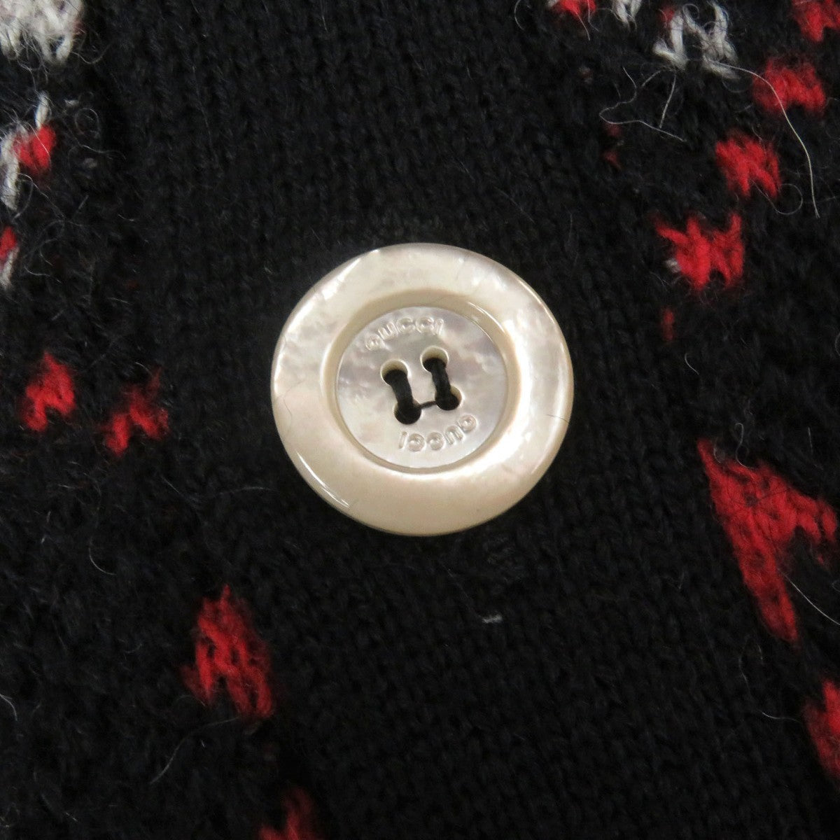 GUCCI cardigan 543497 Main: 60% alpaca, Main: 40% wool black mens S