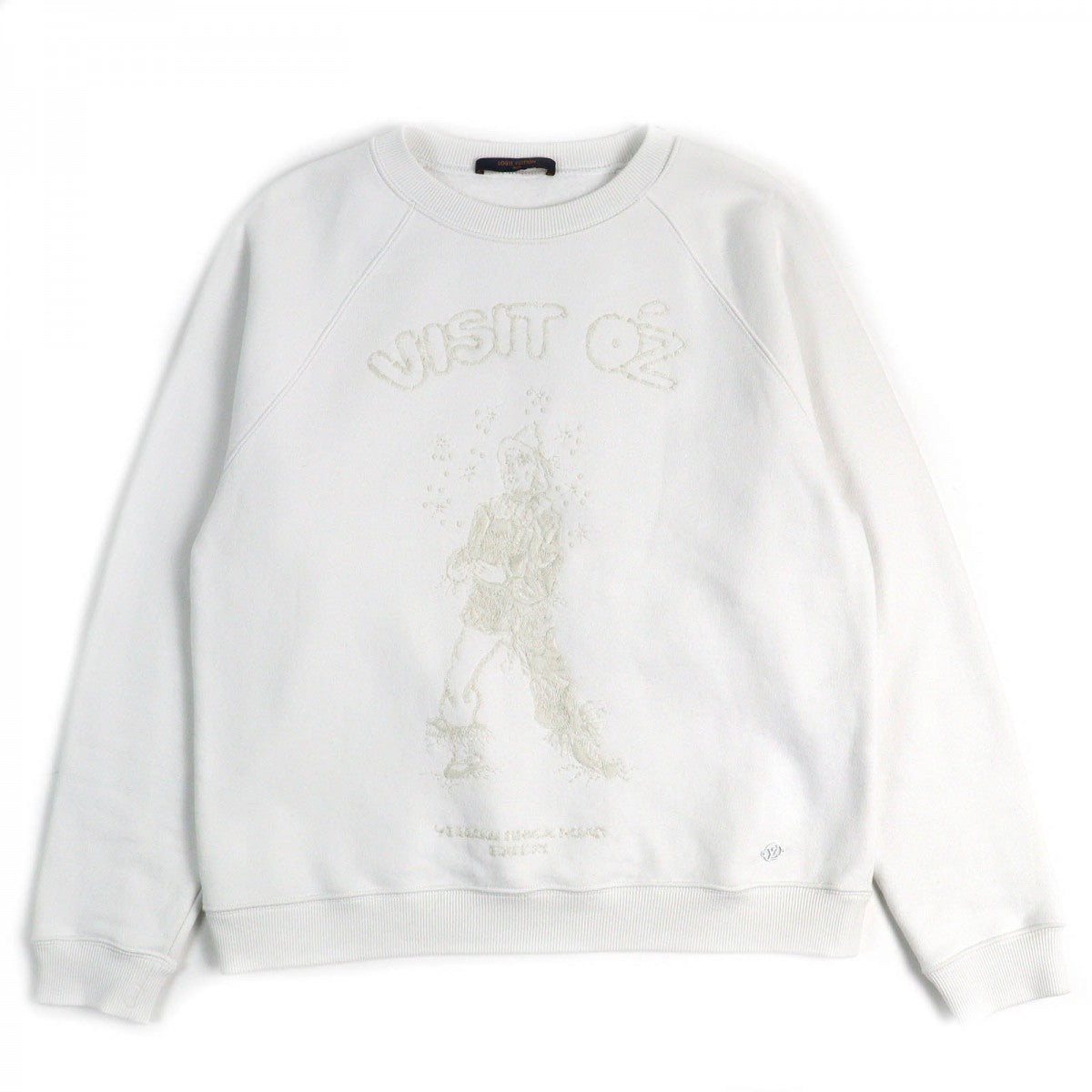 LOUIS VUITTON sweat Main: 100% cotton White Ivory Wizard of Oz mens S