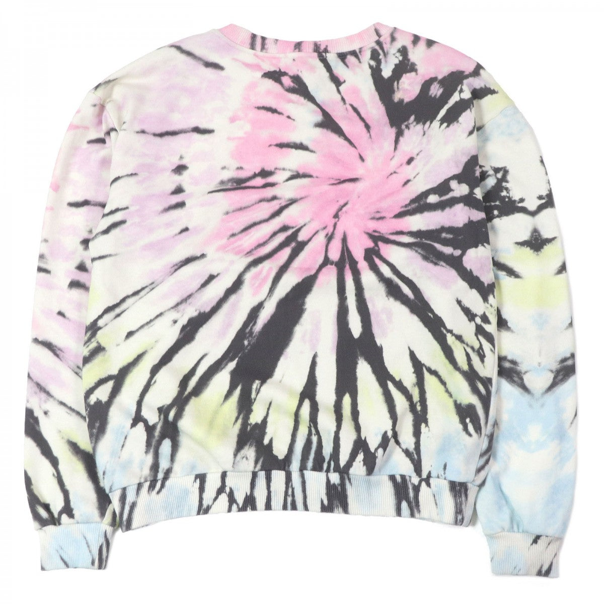 CELINE sweat 2Y53C647V Main: 100% cotton Pink type LOOSE TIE DYE SWEAT SHIRT mens S