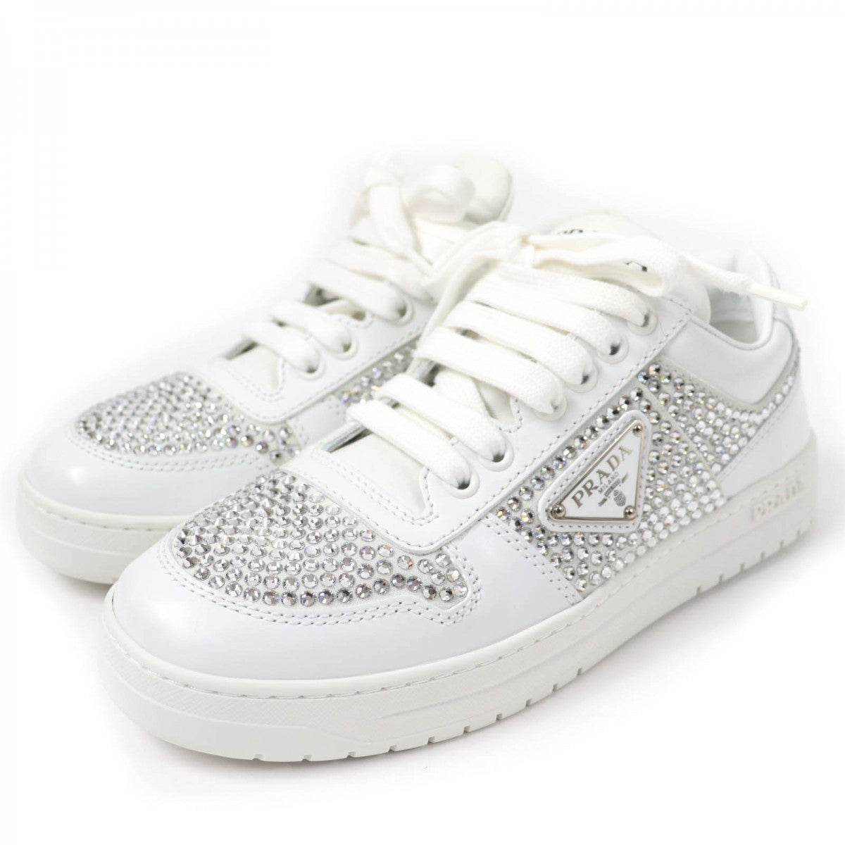 PRADA sneakers 1E348N Main: Leather white Women 35.5