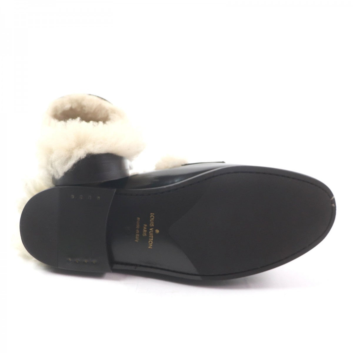 LOUIS VUITTON Mule Main: Monogram canvas, Main: Leather Brown Major line mens 8