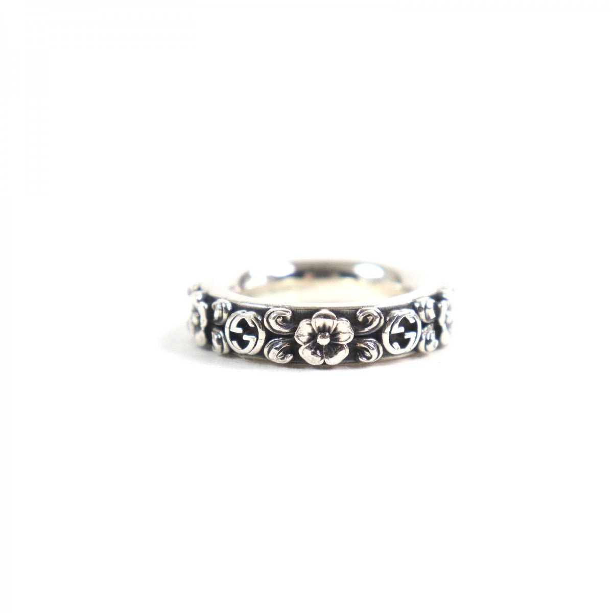GUCCI Ring 728261 Mainï¿½FAG925 Silver mens 15
