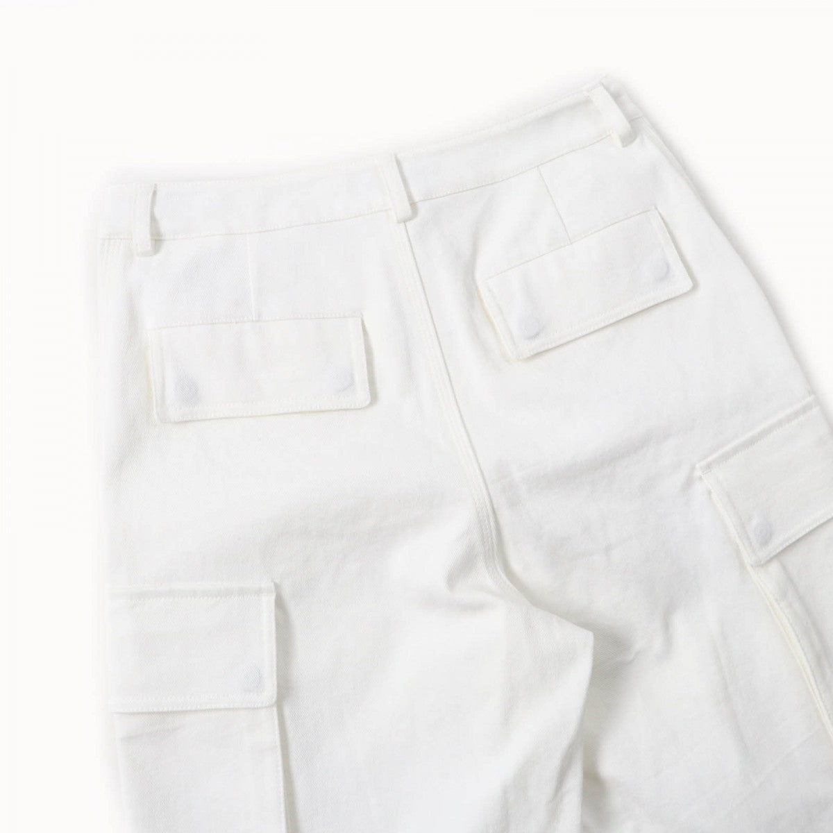 Christian Dior cargo pants 247P41A3339 Main: 99% cotton, Main: 1% elastane white DIOR VIBE Women 40