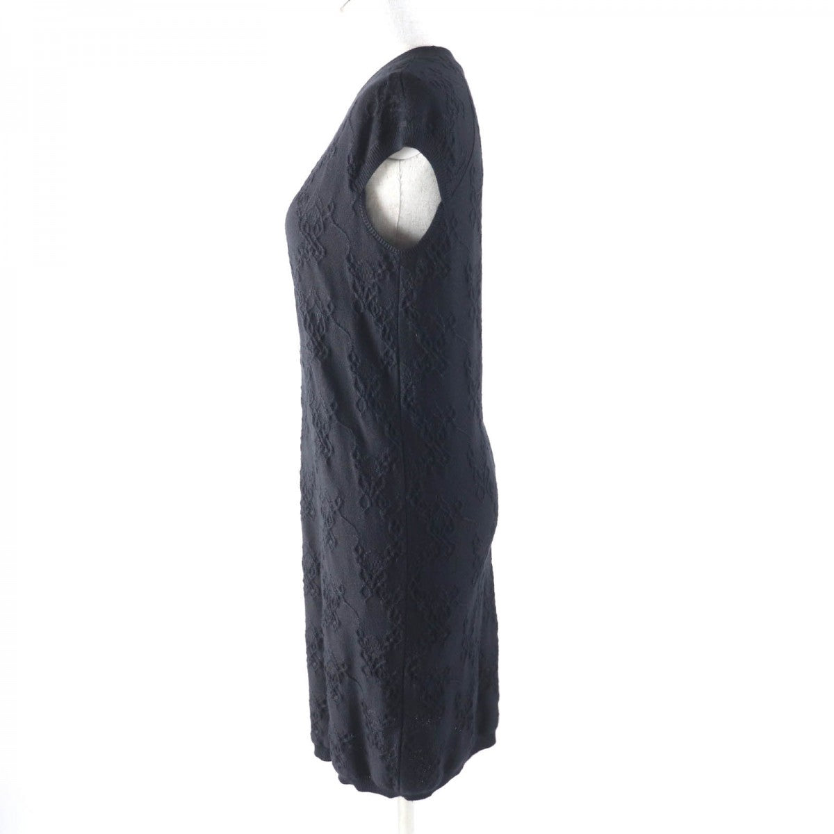 HERMES one piece Main: 50% cashmere, Main: 50% silk black Women 34
