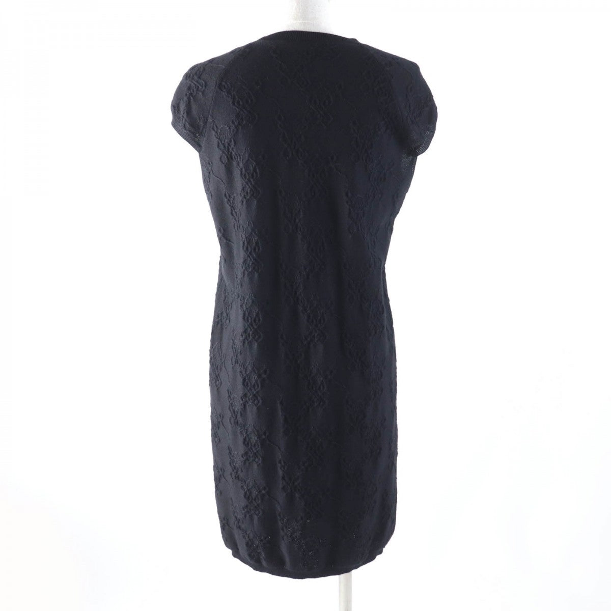 HERMES one piece Main: 50% cashmere, Main: 50% silk black Women 34