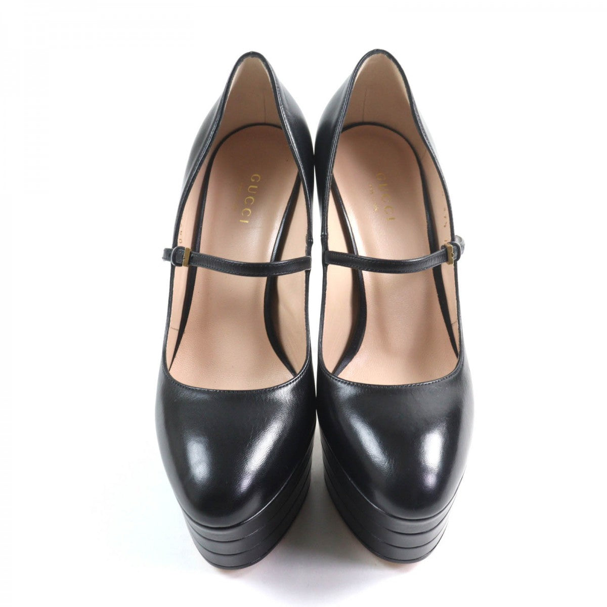 GUCCI pumps 750490 Main: Leather black Women 37.5