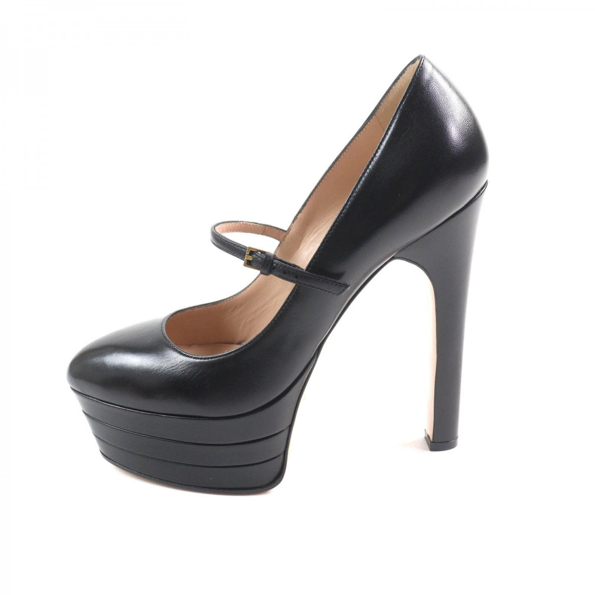 GUCCI pumps 750490 Main: Leather black Women 37.5