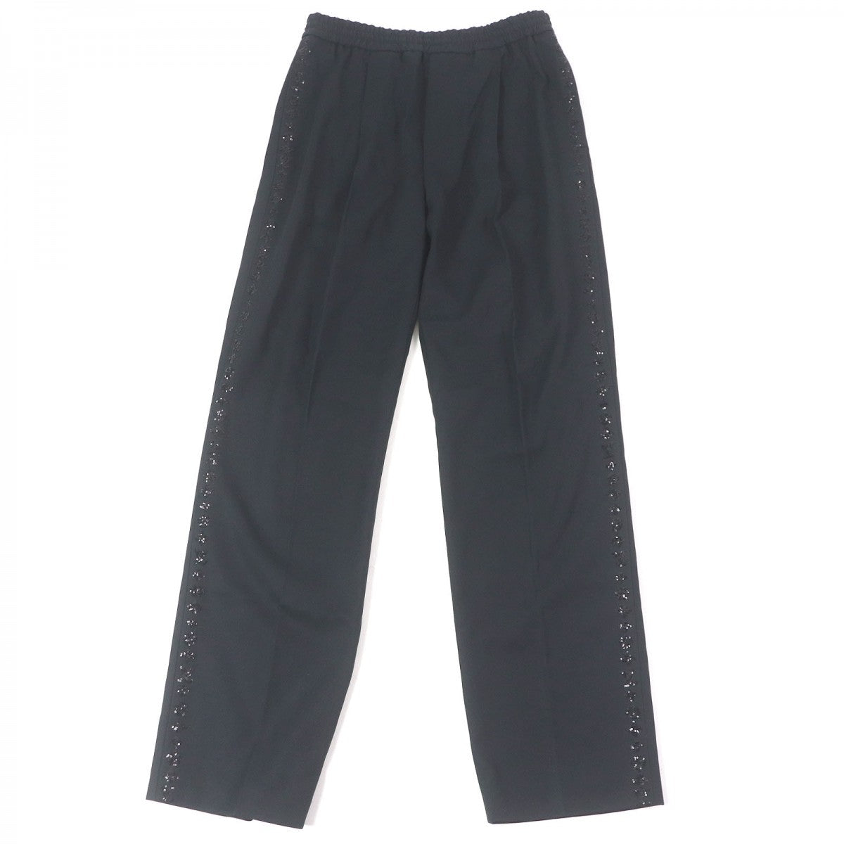LOUIS VUITTON Pants Main: 100% cotton, Part: 100% polyester black mens 40