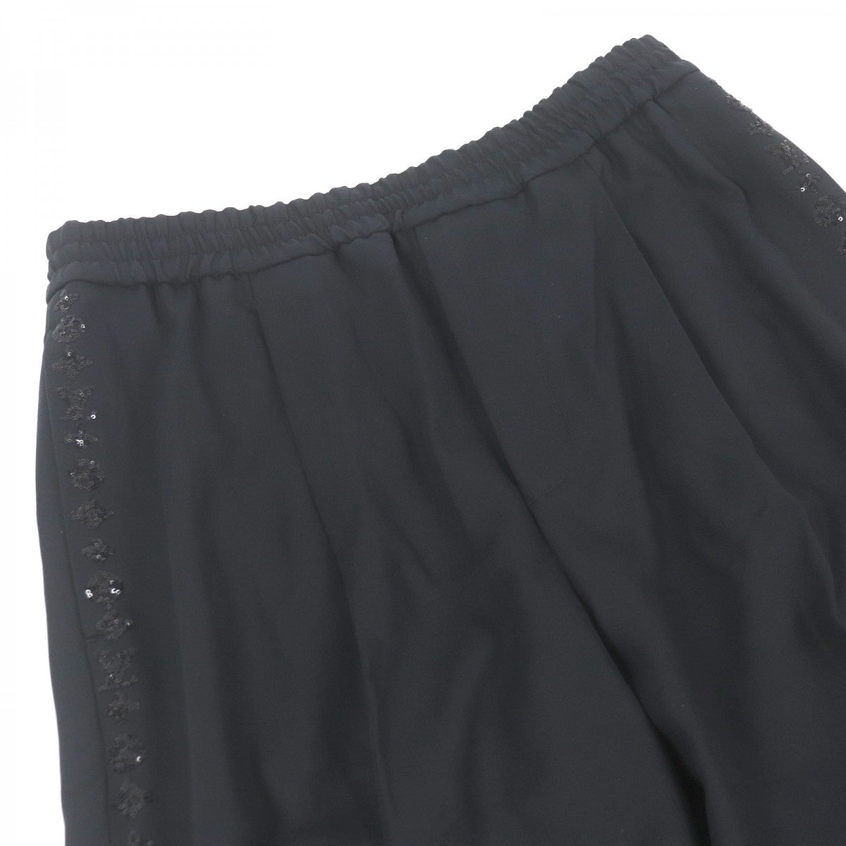LOUIS VUITTON Pants Main: 100% cotton, Part: 100% polyester black mens 40