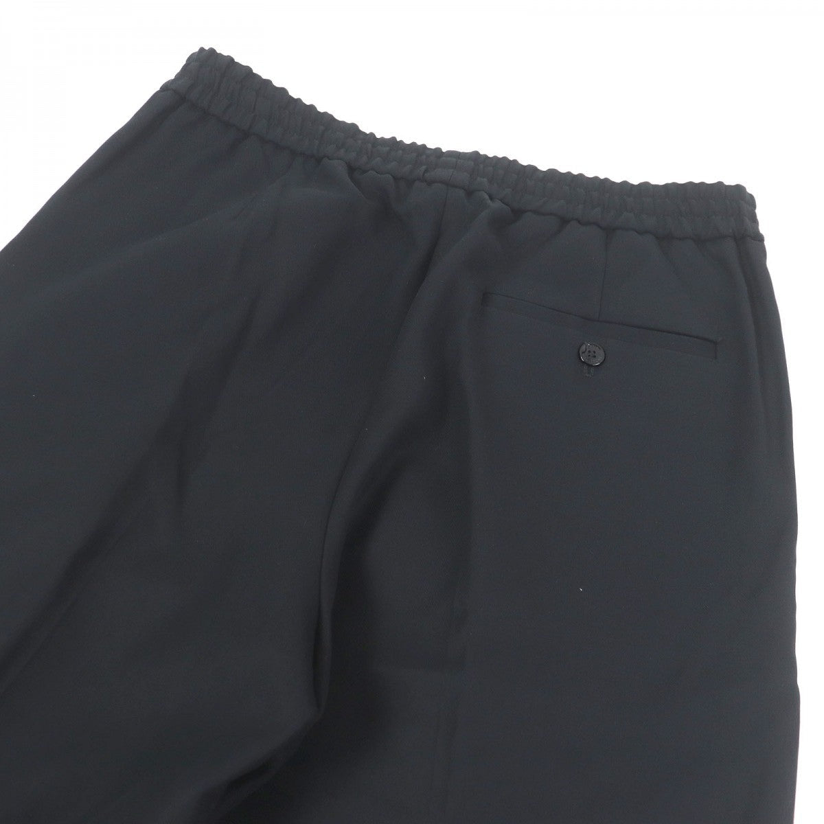 LOUIS VUITTON Pants Main: 100% cotton, Part: 100% polyester black mens 40