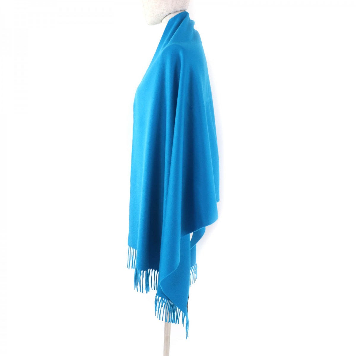 HERMES shawl Main: 100% cashmere blue Women
