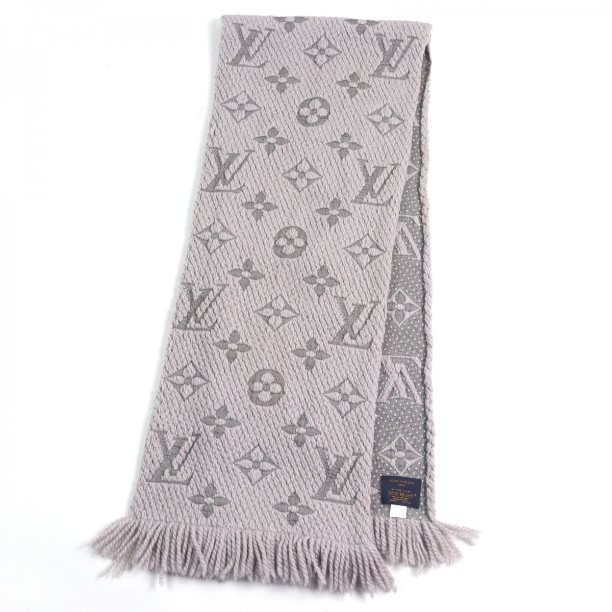 LOUIS VUITTON Scarf M74742 Main: 94% wool, Main: 6% silk Griperles Esharp Logomania mens