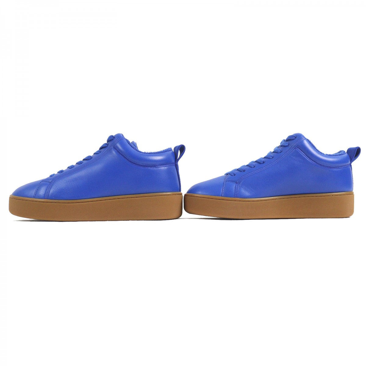 BOTTEGAVENETA Low cut sneakers 651427 Main: Leather blue QUILT mens 40