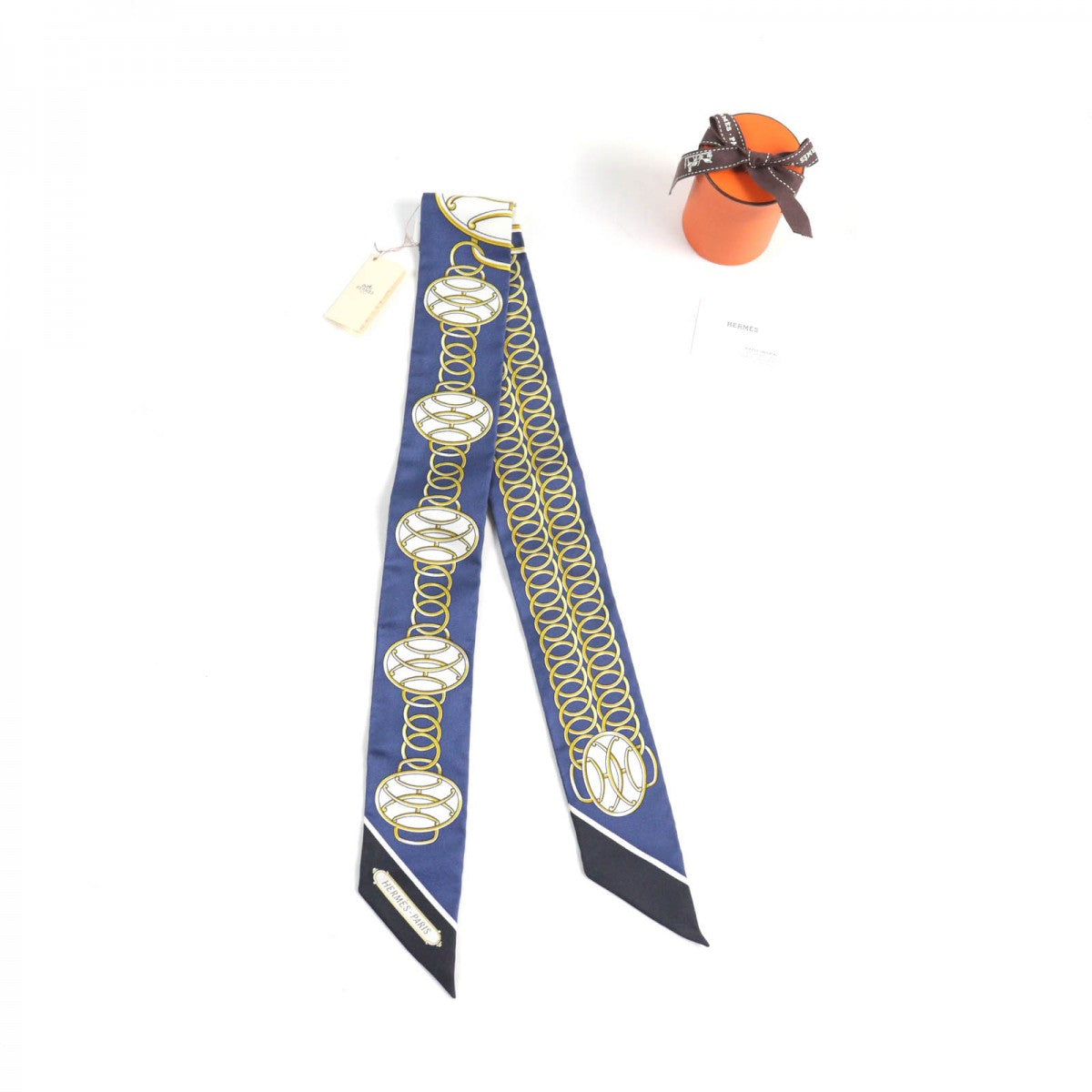 HERMES scarf Main: 100% silk multicolor Twilly Lift Profile Lift Profile Women
