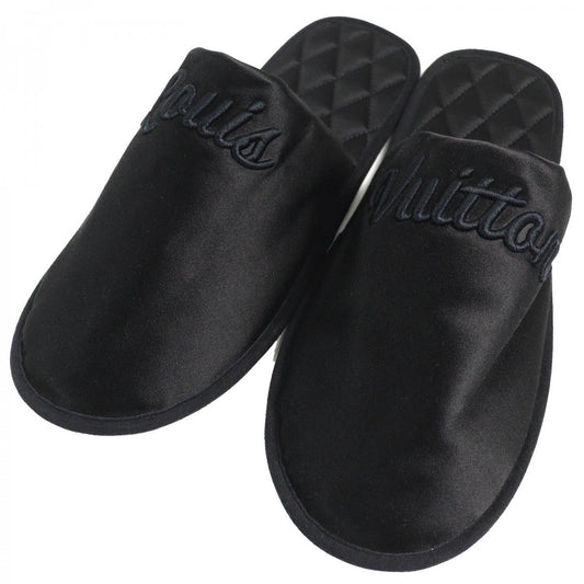 LOUIS VUITTON Other shoes Satin black LV sweet line Slippers Room Shoes Women(Unisex) 38-39