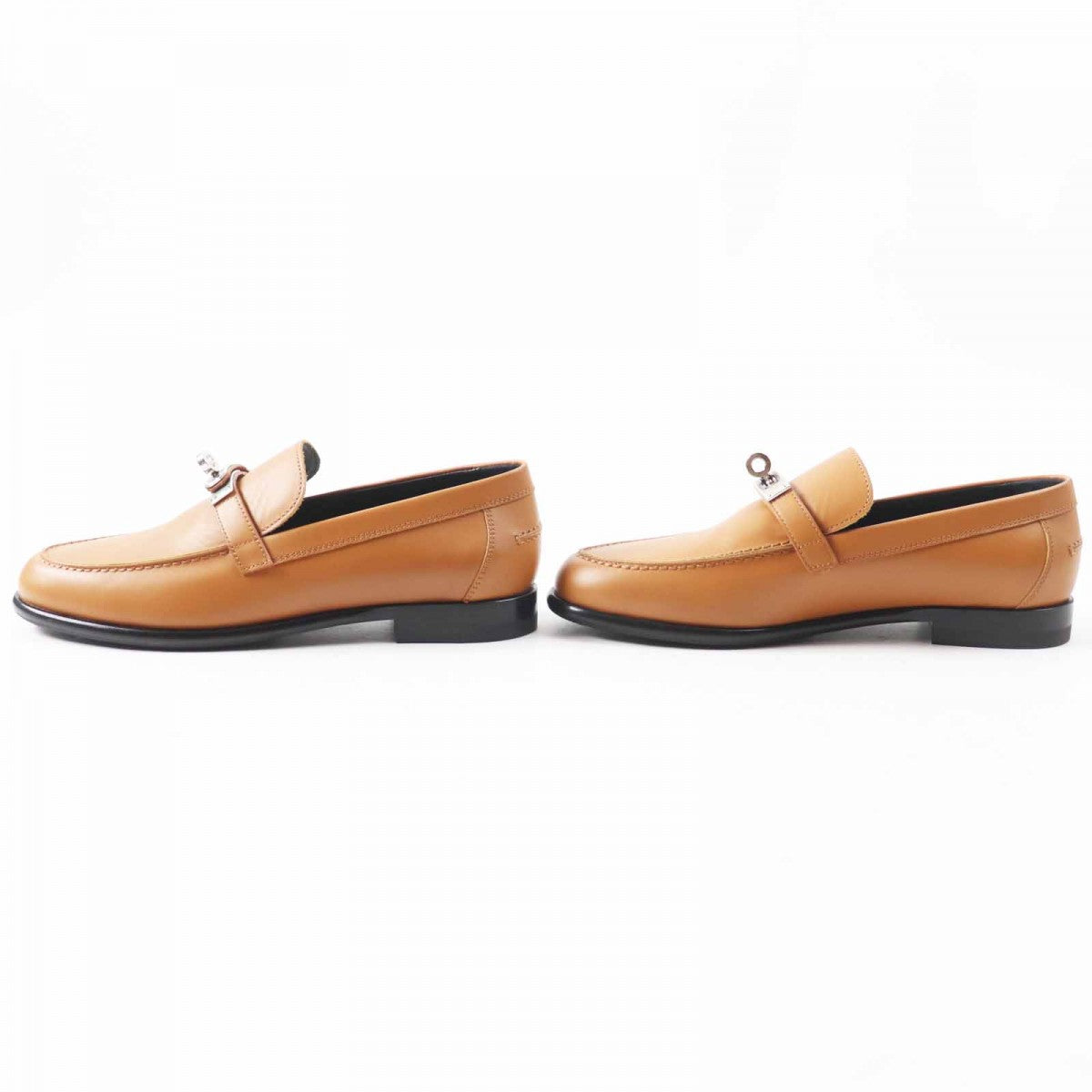 HERMES loafers Main: Leather Camel Destin Women 36.5