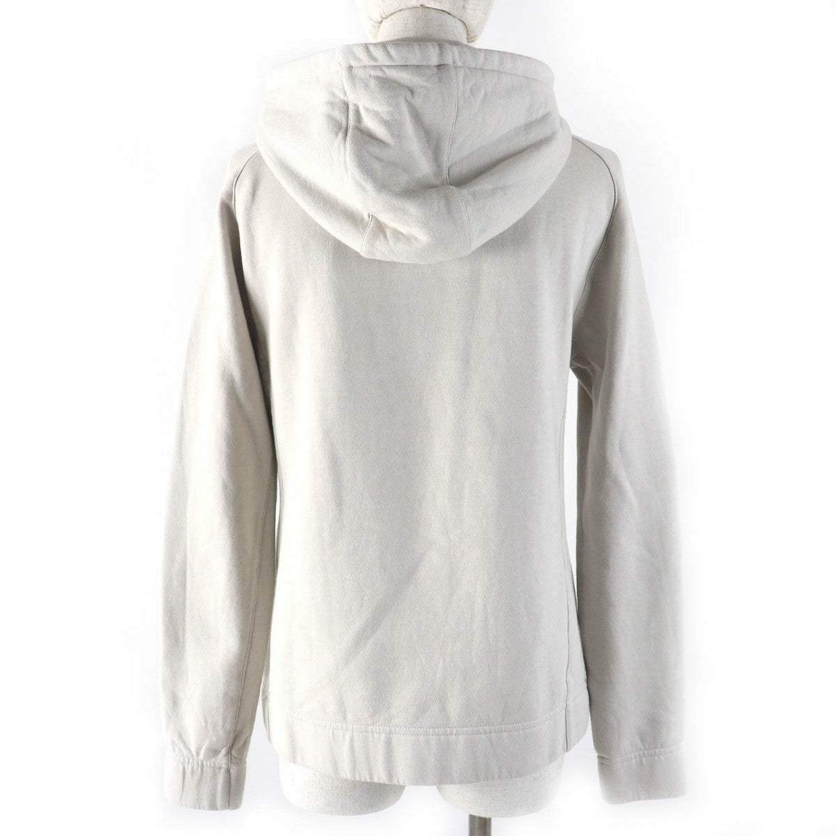 HERMES Hoodie Main: 100% cotton, Part: 100% polyurethane Light gray type Black Orange Hermes Fit Women M