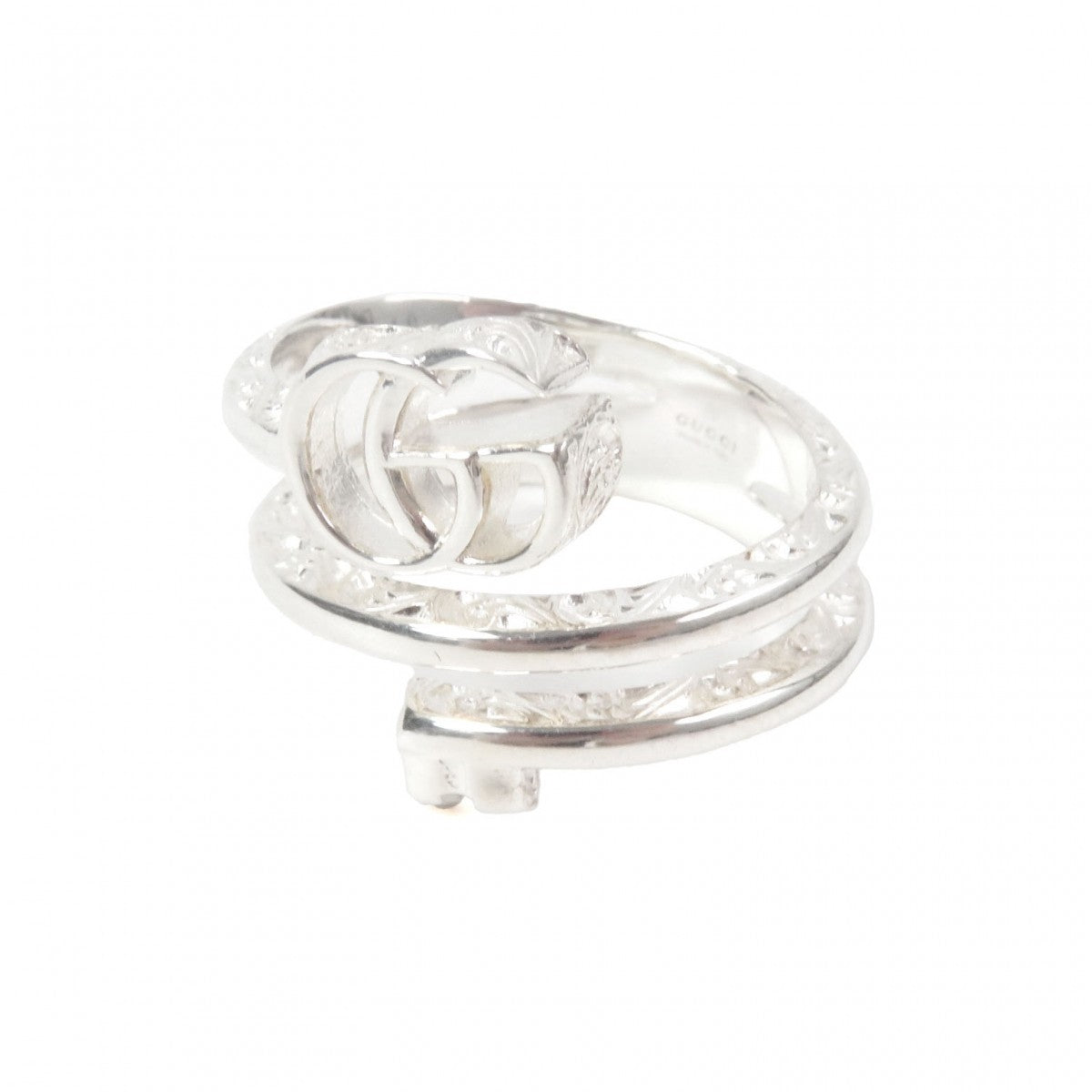 GUCCI Ring 770719 Mainï¿½FAG925 Silver mens 18