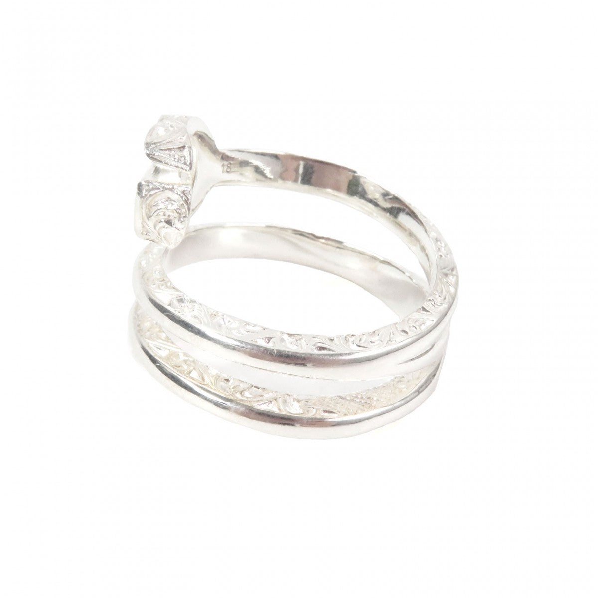 GUCCI Ring 770719 Mainï¿½FAG925 Silver mens 18