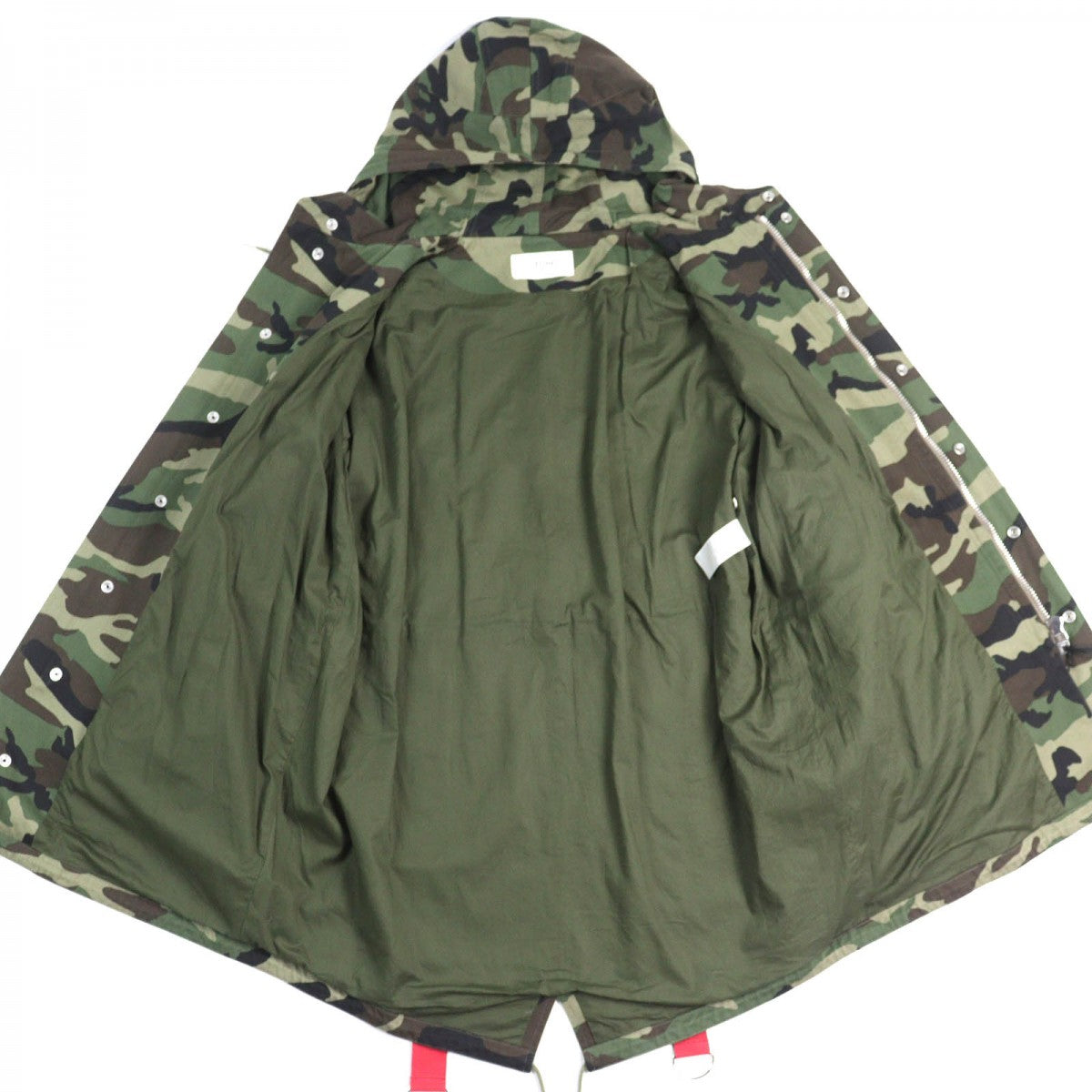 CELINE Mod coat 2W860494M Outer: 100% cotton, Lining: 100% cotton Khaki type mens 44