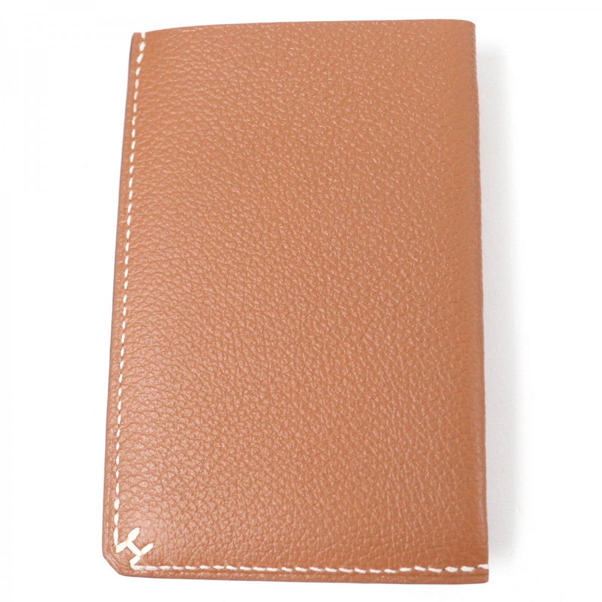 HERMES Card Case Main: Veau Evercolor gold Hserie Women