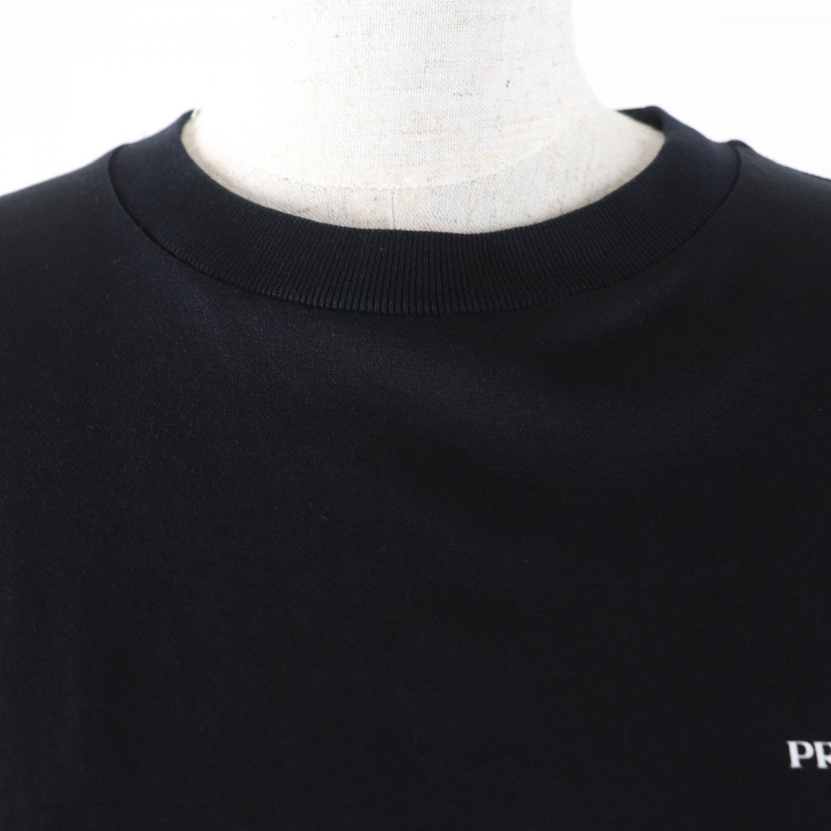 PRADA Short sleeve T-shirt 35838 cotton black M