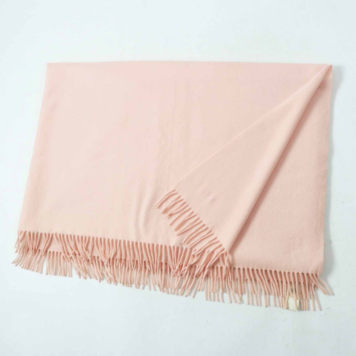 HERMES shawl Main: 100% cashmere Baby pink Women