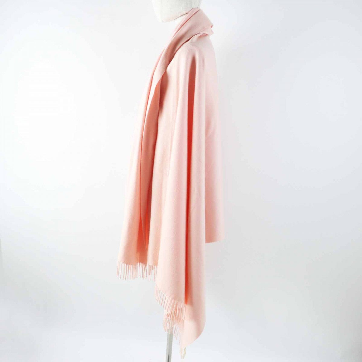 HERMES shawl Main: 100% cashmere Baby pink Women