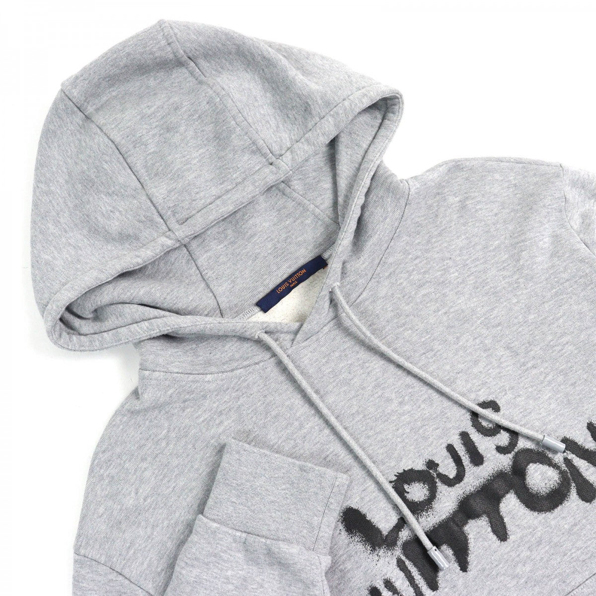 LOUIS VUITTON Hoodie Main: 100% cotton gray Neon Working Man mens S