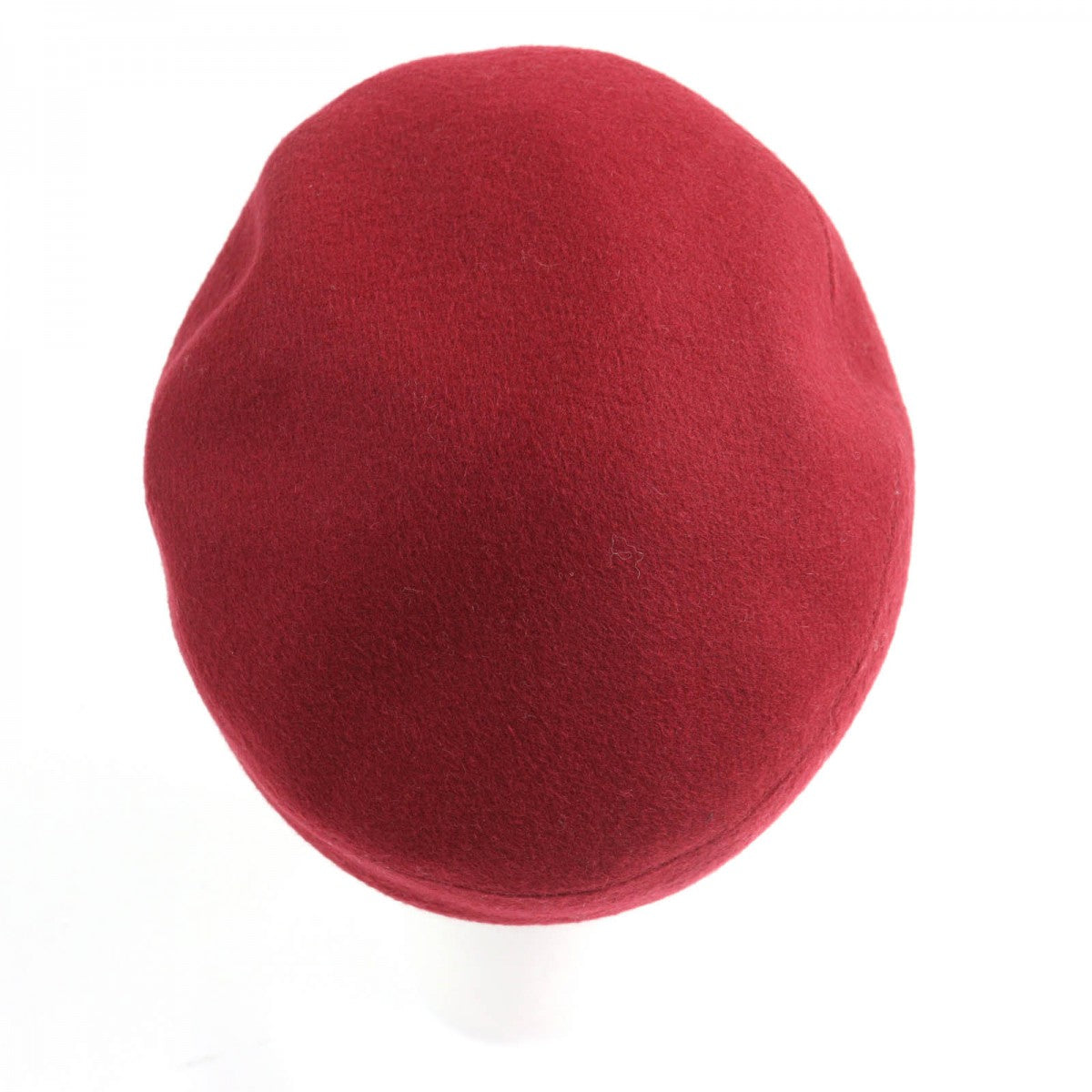 HERMES Casquette Outer: 100% cashmere, Lining: 100% acetate Red Women 56