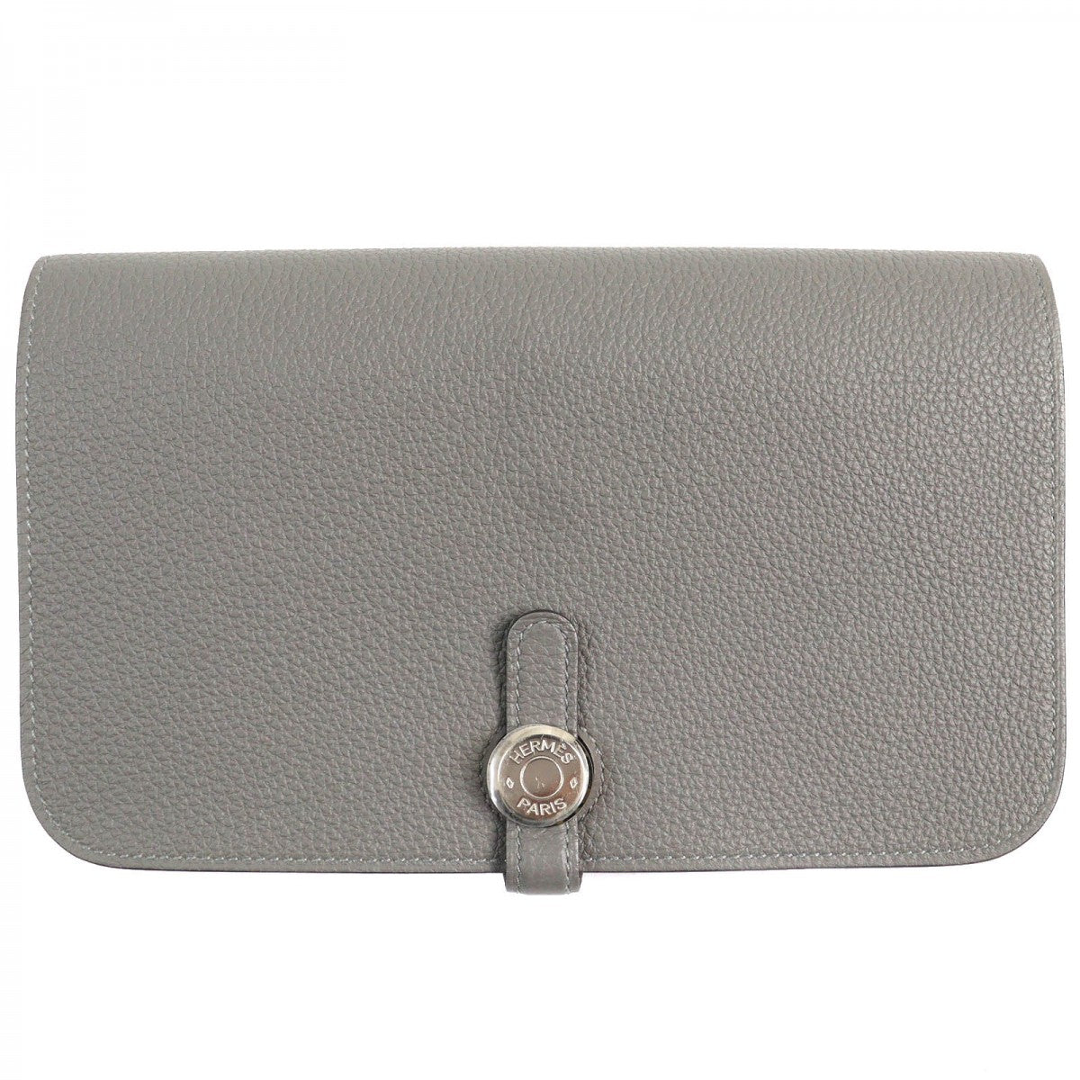 HERMES Long Wallet Purse Main: Togo Grimayer Dogon GM Duo mens