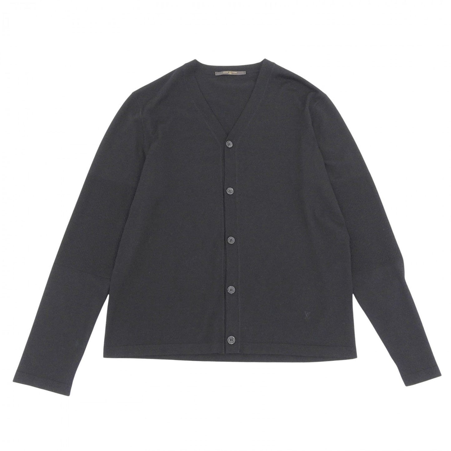 LOUIS VUITTON cardigan cashmere black S