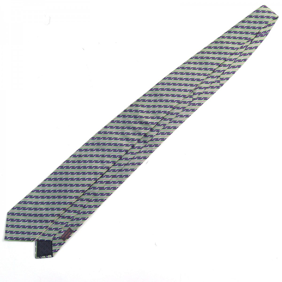 HERMES tie 659087T Main: 100% silk multicolor CRAVATE SOIE LOURDE mens