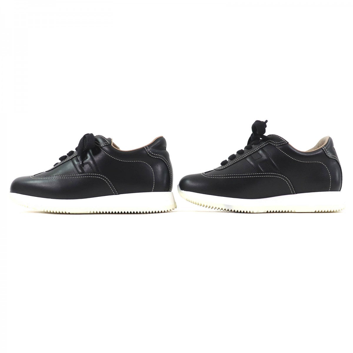 HERMES sneakers 192214Z Main: Leather black quick Women 35