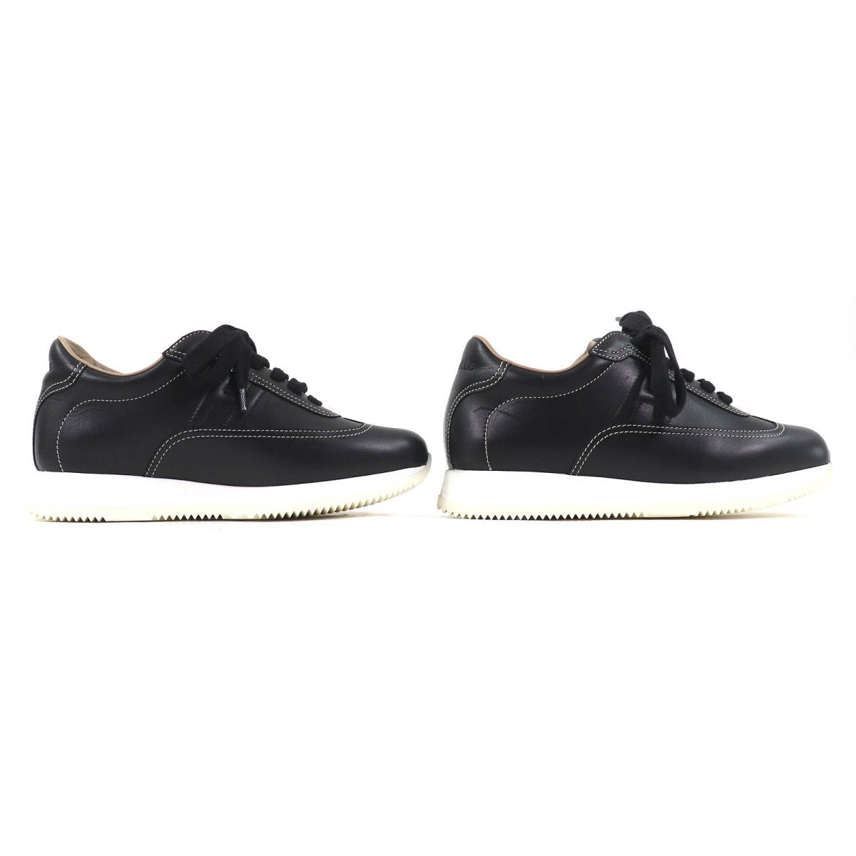 HERMES sneakers 192214Z Main: Leather black quick Women 35
