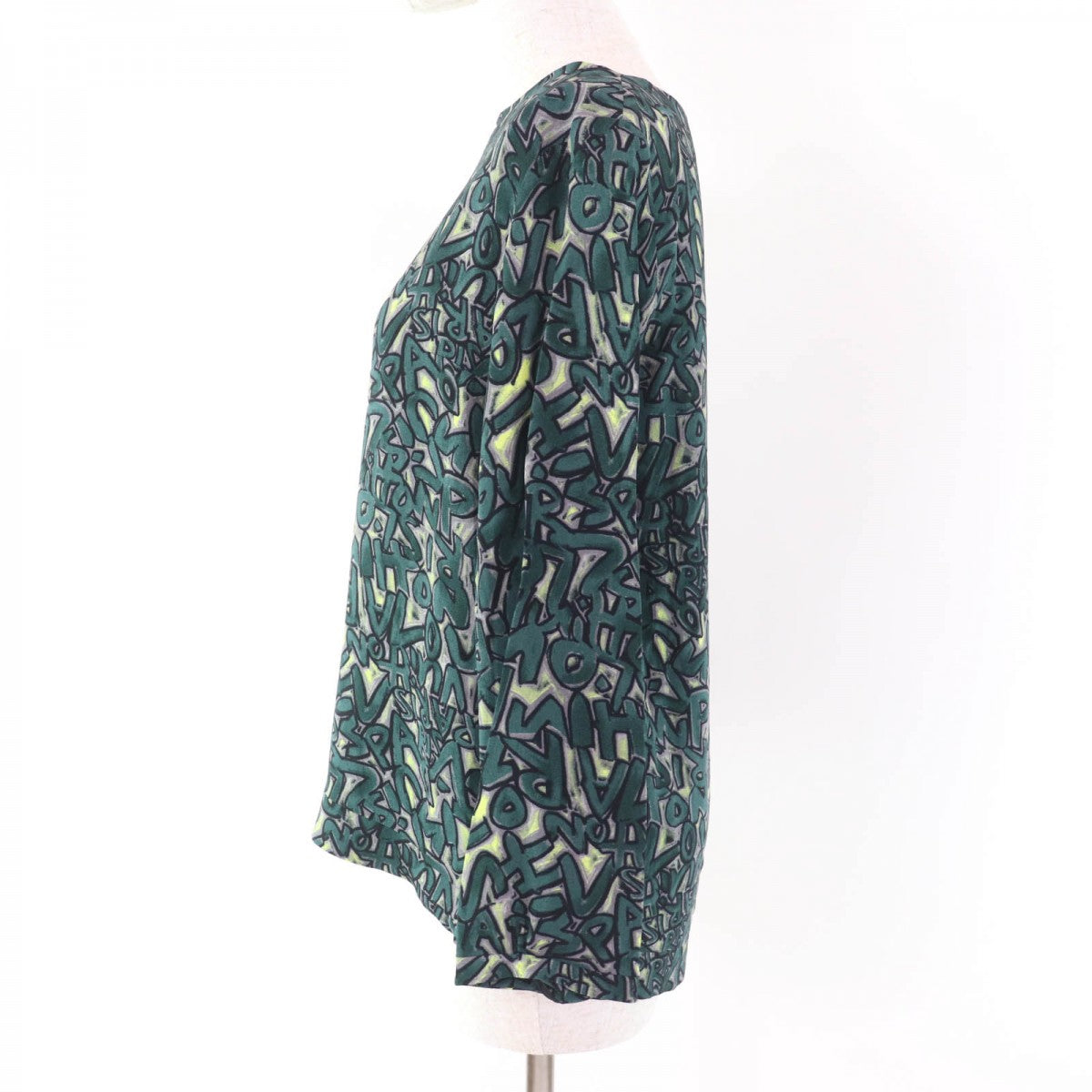 LOUIS VUITTON blouse Main: 100% rayon green Women 36