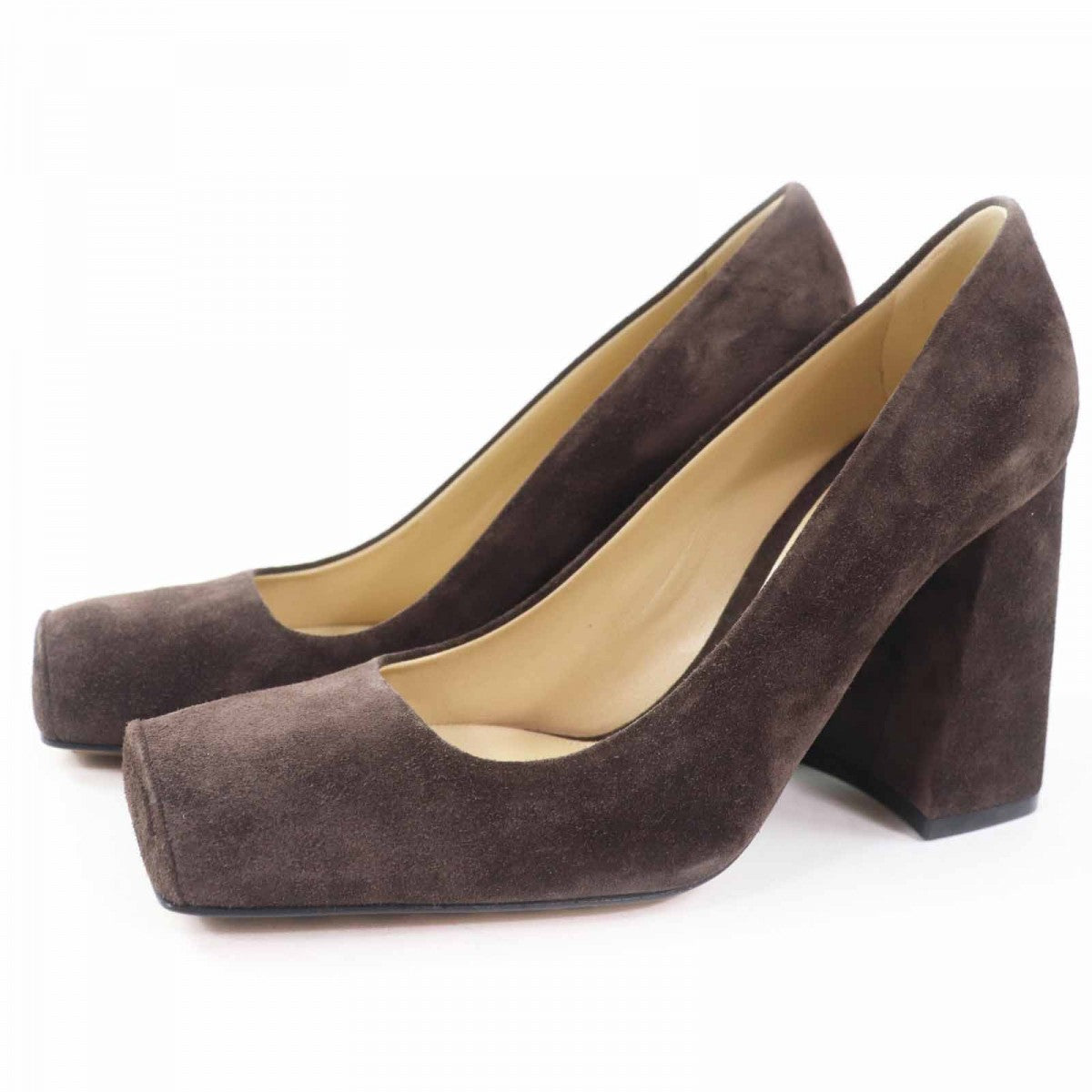 BOTTEGAVENETA pumps 692088 Main: Suede leather Brown TOWER Women 38