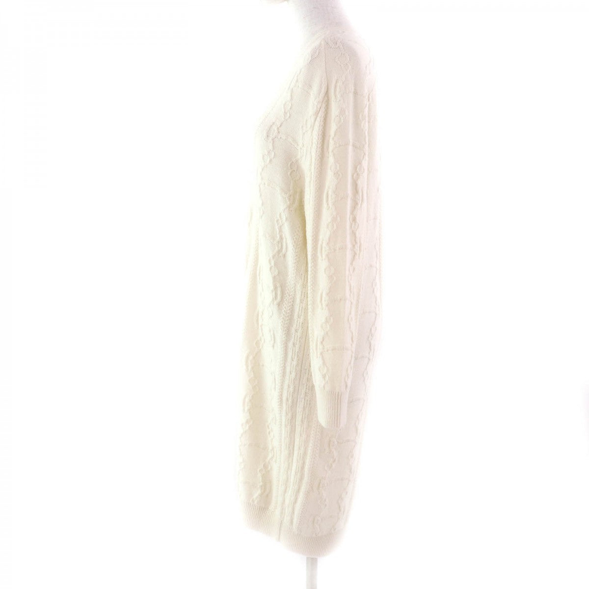 HERMES one piece 2H2509D6 wool off white 34