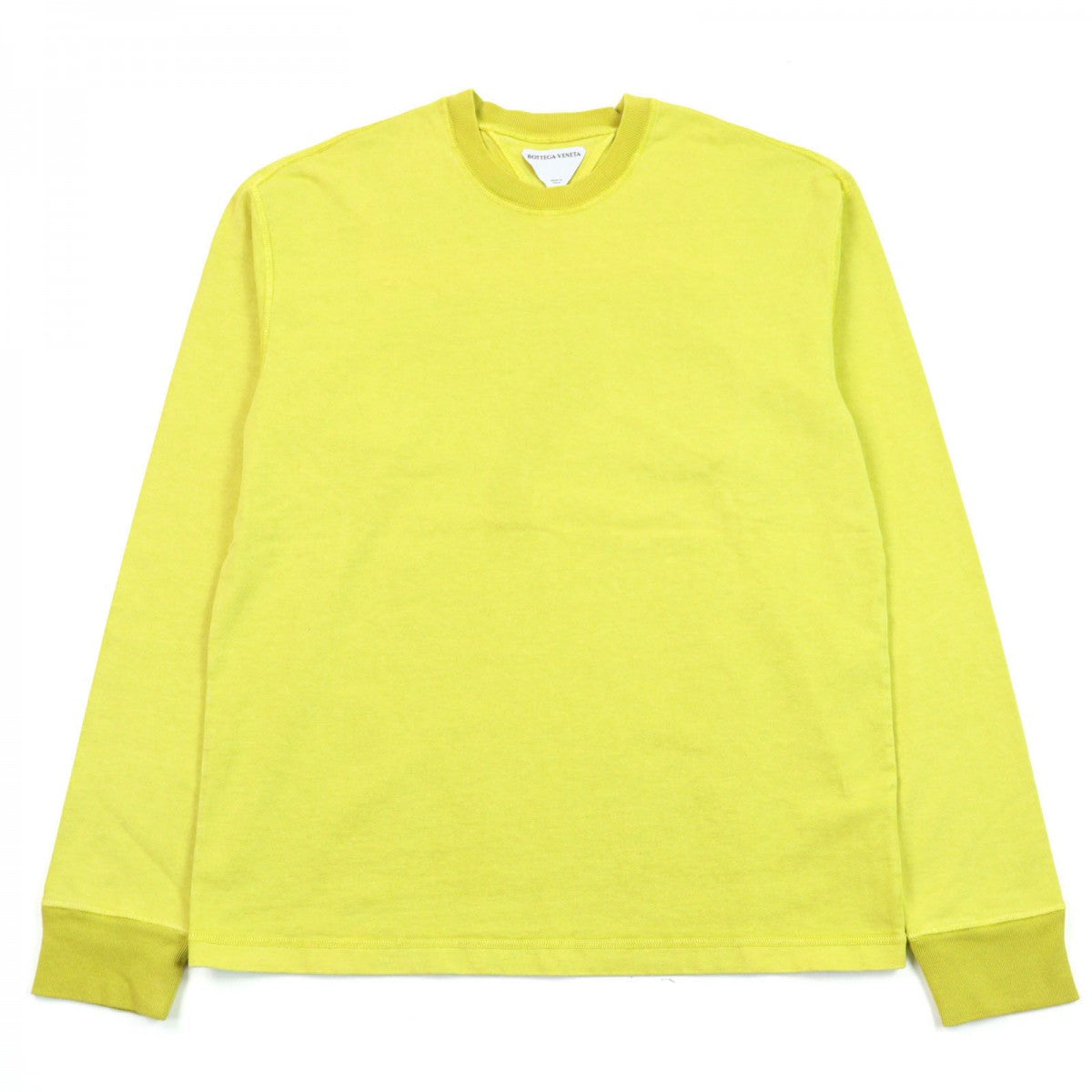 BOTTEGAVENETA Long-sleeved T-shirt 680827 Main: 100% cotton mustard mens L