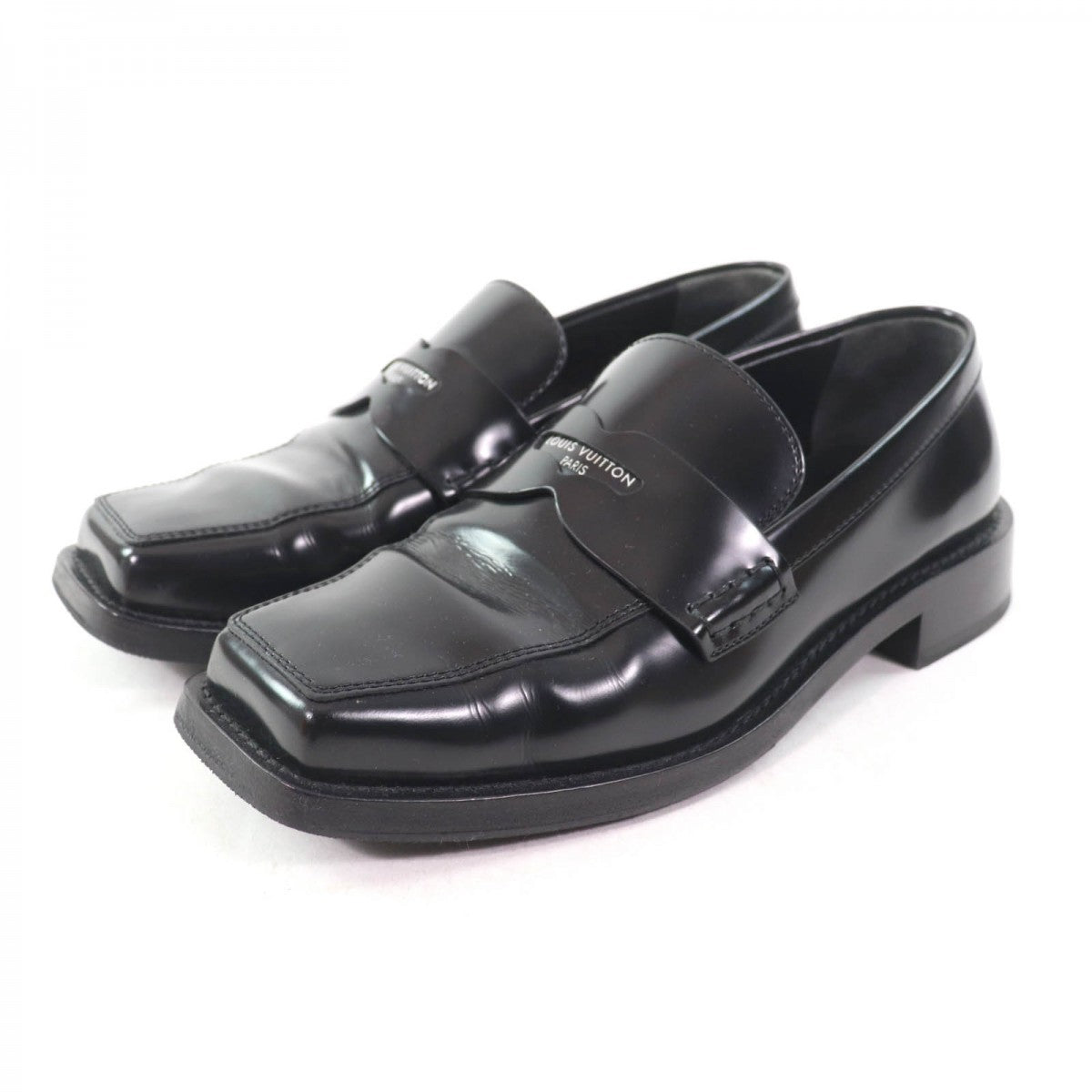 LOUIS VUITTON loafers Main: Leather black The Connery Line Women 35.5