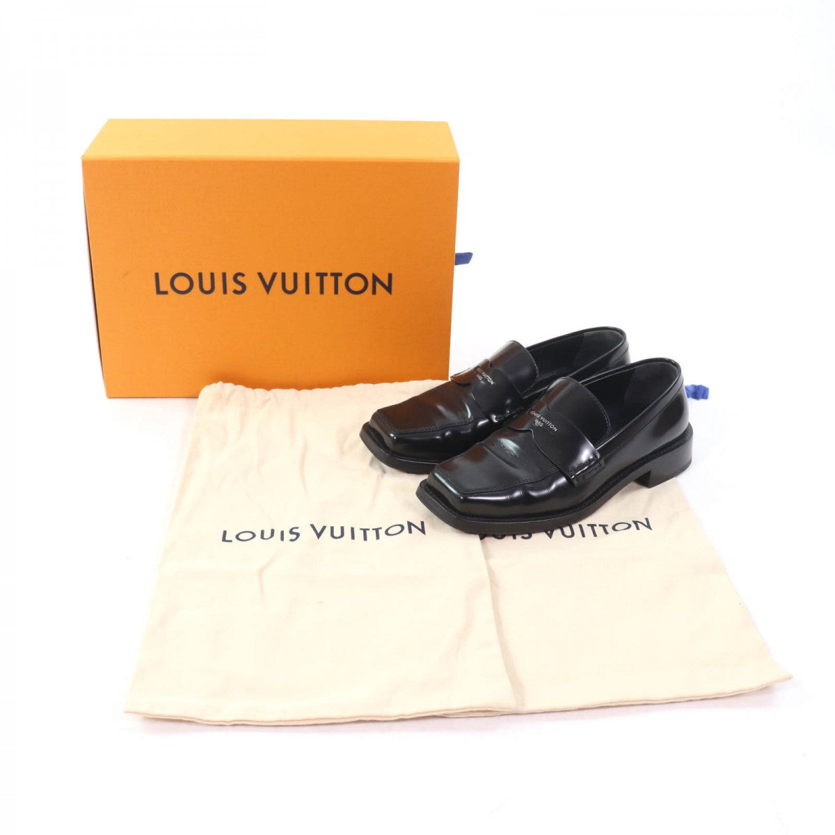 LOUIS VUITTON loafers Main: Leather black The Connery Line Women 35.5