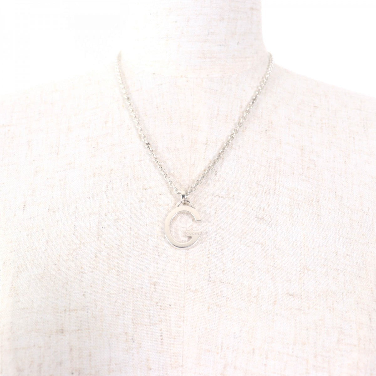 GUCCI Necklace 233936 Mainï¿½FAG925 Silver Women