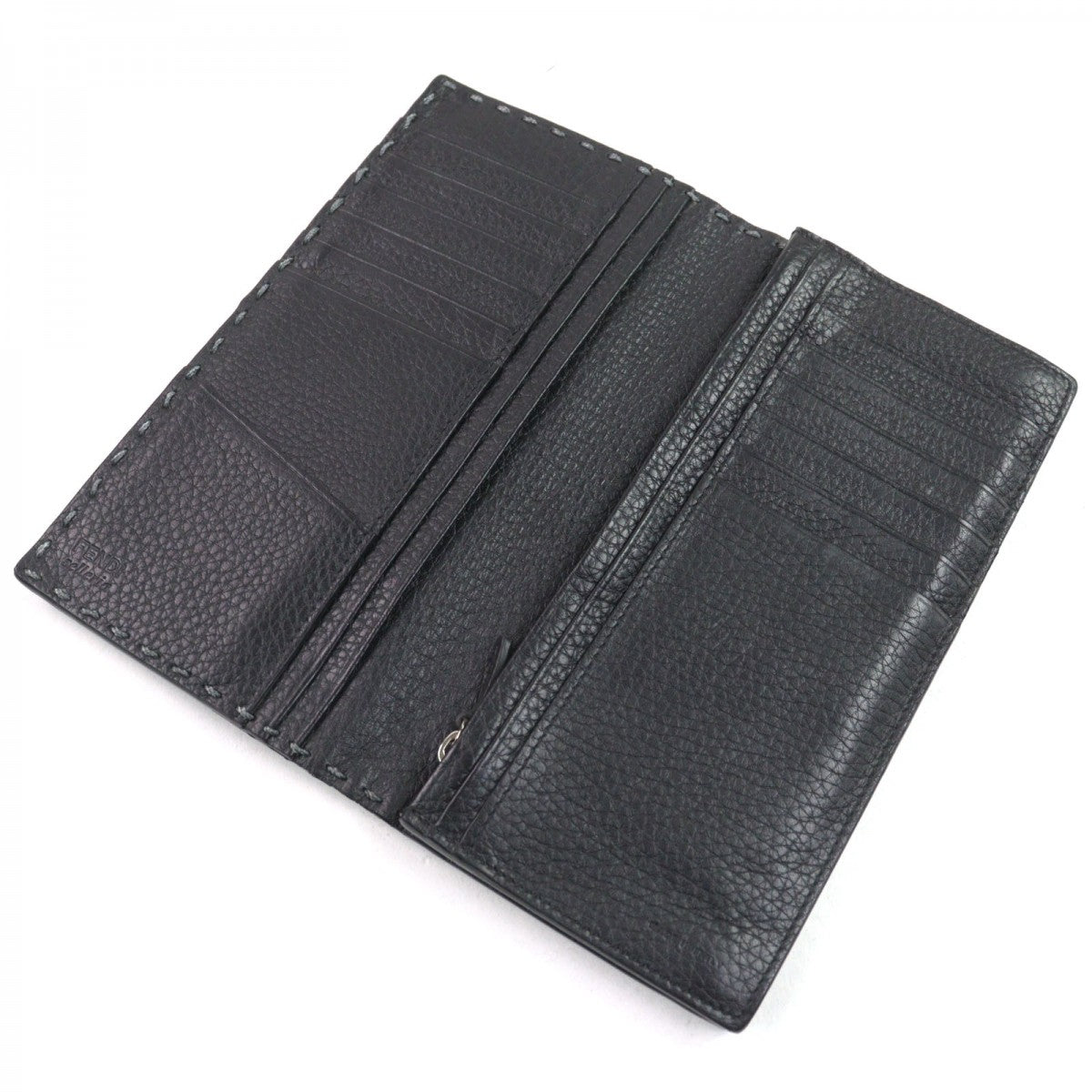 FENDI Long Wallet Purse 7M0186 Main: Calfskin gray SELLERIA SELLERIA mens
