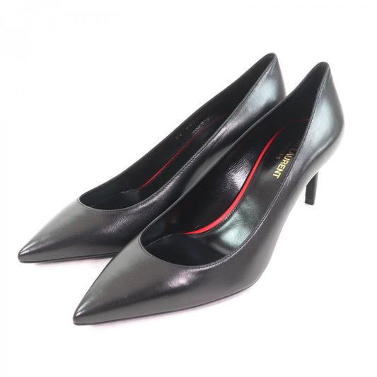 SAINT LAURENT PARIS pumps 480093 Main: Leather black Women 37.5