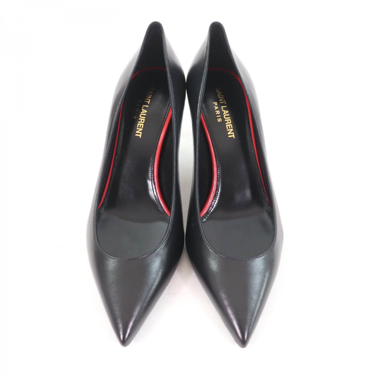 SAINT LAURENT PARIS pumps 480093 Main: Leather black Women 37.5