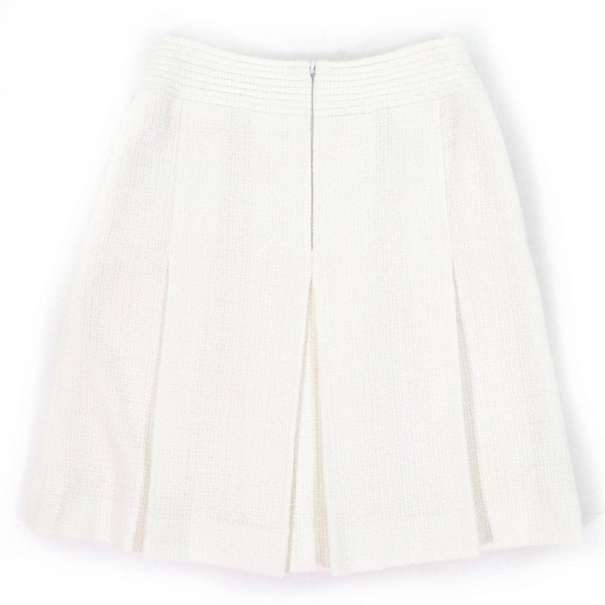 CHANEL Tweed skirt P43102V31742 Main: 100% cotton, Lining: 100% silk off white Women 34